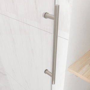 56-60"W x 76"H Frameless Sliding Shower Door