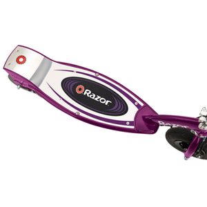 Razor E100 Motorized Rechargeable Kids Electric Toy Scooters, 1 Purple & 1 Blue