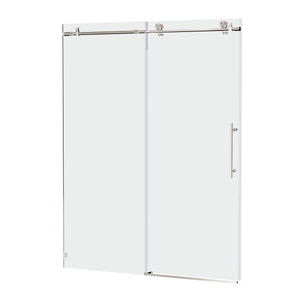 56-60"W x 76"H Frameless Sliding Shower Door