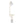 Symbol - Contemporary / Glam Floor Lamp Side Table - White Marble