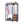 Garment Rack With Shelves, 2 Wicker Drawers, 4 Hooks Organizer