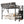 Twin Size Loft Bed with Stairs, Metal Full Loft Bed with Storage Shelves
