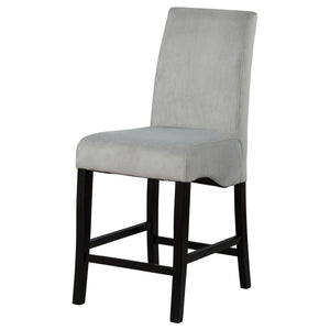 Upholstered Counter Stools (Set of 2) - Gray