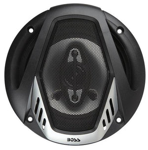 BOSS NX524 5.25" 300W and 6.5" 400W 4 Way Car Audio Coaxial Speaker Set (4 Pack) - TRAPSKI