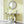 Modern Mirror Side Table with Double C-Shape Base