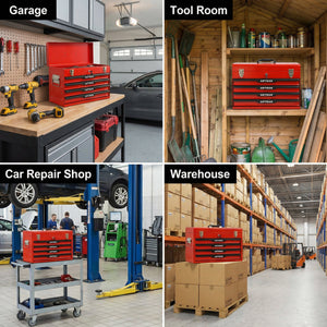 20-inch Steel Portable Tool Box with Drawers