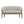 Corduroy Recessed Arm Loveseat (Beige + Walnut)