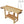 55-Inch Wood Workbench with Bar Clamps Set