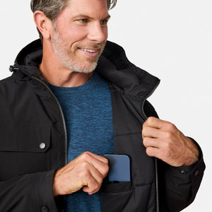 Men's Hooded Cruiser Midweight Jacket