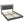 3-Pieces Bedroom Set, Queen Size Upholstered Platform Bed with LED Lights and Two Nightstands - Gray