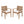 Patio Dining Chair, Comfortable Waterproof Seating (Set of 2)