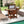 54 Quart Wooden Cooler Cart for Patio Rolling Ice Chest with Shelves-Brown