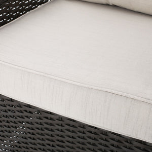Amaya Outdoor Swivel Rocker Chair with Water Resistant Cushions