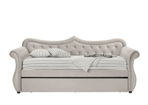 Adkins Twin Daybed With Trundle - Beige