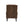 Modern Coffee Wood Frame Armchair with Microsuede Upholstery