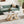 Rectangle Coffee Table, 2 Tier With Geometric Legs, Furniture With Storage Shelf - White / Gold