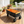 Big Large Capacity Folding Wagon Cart with Extender (Black + Orange)