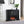 Drisana Mirrored Fireplace - Black