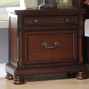 3 Piece Bedroom Set, Bed With 2 Nightstands