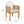 Outdoor Dining Chairs With Mix Rope Handles (Set of 2)