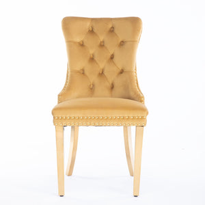 Nikki - Modern, High-End Tufted Dining Chair (Set of 2)