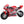 Razor 24V Mini Electric Bike Motorbike, 1 Speed Pocket Rocket Motorcycle , Red