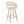 Margarite - Contemporary Fixed Height Counter Stool With Footrest (Set of 2) With Square