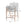 24'' Seat Height Upholstered Counter Stools with Arms - Set of 2