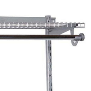 Rubbermaid Configurations 3-6 Feet Custom DIY Closet Organizer Kit, Titanium