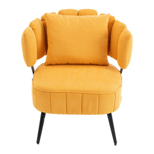 Decorative Armchair With Spring Seat Cushion