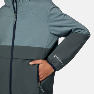 Boys' Easy Hiking Colorblock Windshear Jacket