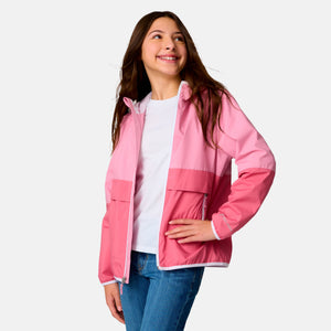 Girls' Easy Hiking Windshear Jacket