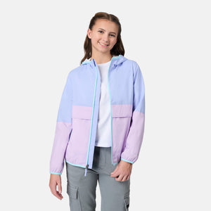 Girls' Easy Hiking Windshear Jacket