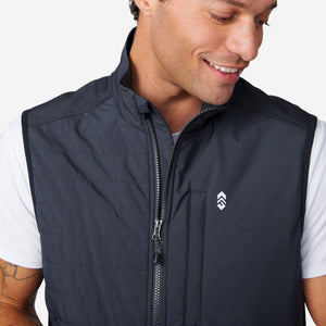 Men's High Stretch Full Zip Vest
