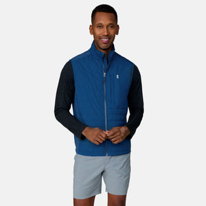 Men's High Stretch Full Zip Vest