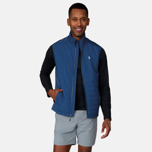 Men's High Stretch Full Zip Vest