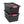 Sterilite 15 Gal Industrial Tote Stackable Storage Bin with Latching Lid, 6 Pack