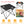 2Pcs Foldable Camping Table Portable Picnic Table Lightweight Travel Desk with 2 Cup Holders/Table Carrying Bag