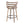 Cosini - Mid Century Modern Fixed Height Barstool With Swivel And Round Footrest (Set of 2)
