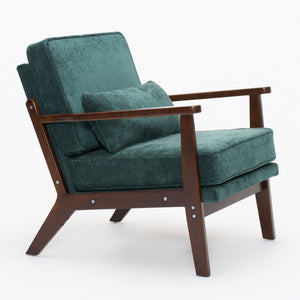 Living Room Chair With Lumbar Pillow