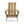 Outdoor Foldable Adirondack Chair With Slat Back - Natural
