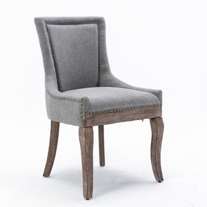A&A Furniture Ultra Side Dining Chair Set of 2