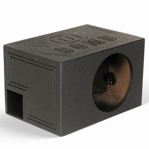 QPower QBOMB12VL Single 12" Vented Ported Car Subwoofer Sub Box Enclosure QBOMB