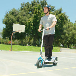 Razor E300 Adult Ride-On 24V High-Torque Motorized Electric Powered Scooter, Red