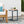 Small C Shaped End Table With Iron Base And Fir Wood Top - Black