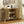 U-Style Modern Wave-Pattern Sideboard with 3 Drawers