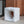 Lyra Outdoor Patio Karst Cave Inspired MGO Side Table White
