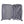 4-Piece PP Spinner Wheel Luggage Set with Cosmetic Case, Light Gray