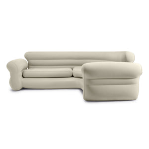Intex Inflatable Corner Living Room Neutral Sectional Sofa | 68575EP