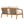 2-Piece Outdoor Loveseat & Coffee Table Set Acacia Wood Frame with PE Wicker Back & Water-Resistant Cushions